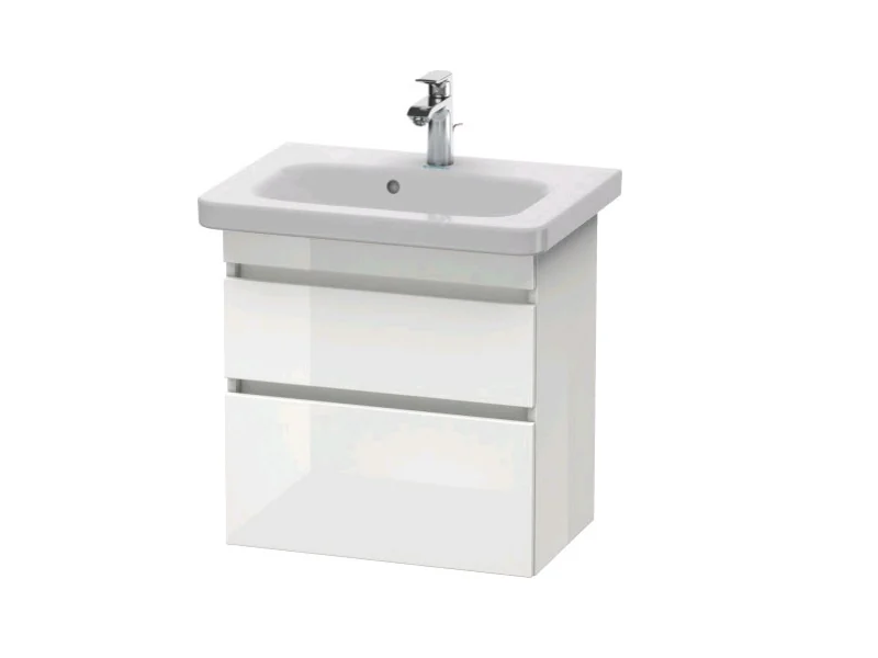 Тумба под раковину, Duravit, Durastyle, шгв 580*368*610, раковина-необходимо заказать, цвет-белый матовый