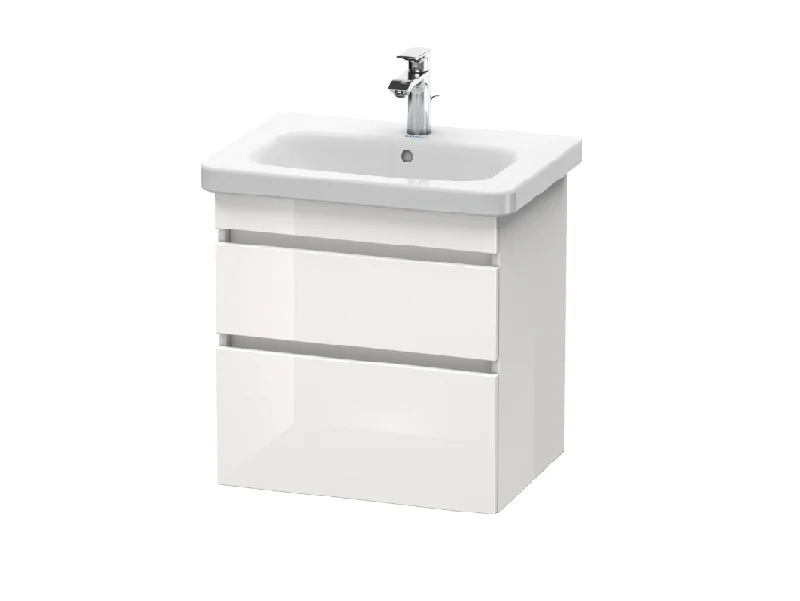 Тумба под раковину, Duravit, Durastyle, шгв 580*448*610, раковина-необходимо заказать, цвет-белый глянцевый