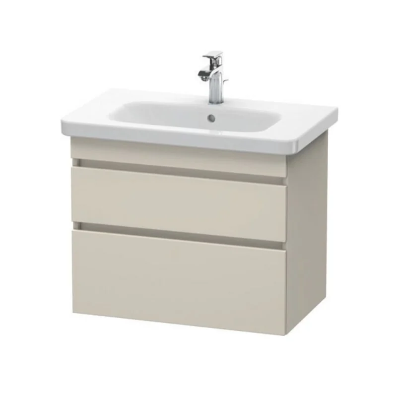 Тумба под раковину, Duravit, Durastyle, шгв 730*448*610, раковина-необходимо заказать, цвет-серо-коричневый матовый