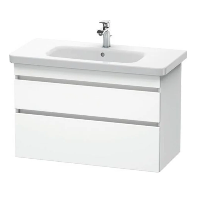 Тумба под раковину, Duravit, Durastyle, шгв 930*448*610, раковина-необходимо заказать, цвет-белый глянцевый/белый матовый