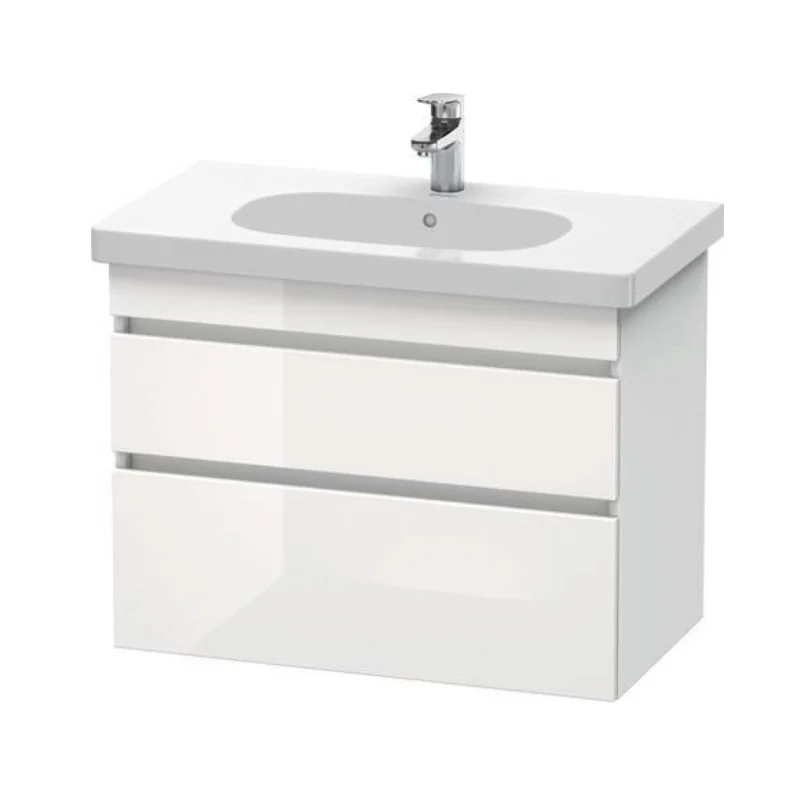 Тумба под раковину, Duravit, Durastyle, шгв 800*453*610, раковина-необходимо заказать, цвет-белый глянцевый