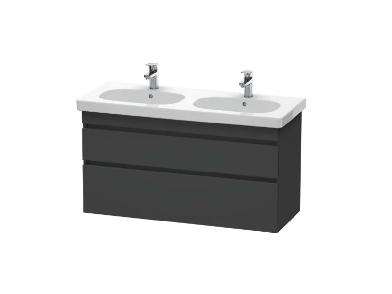 Тумба под раковину, Duravit, Durastyle, шгв 1150*453*610, раковина-необходимо заказать, цвет-графит матовый