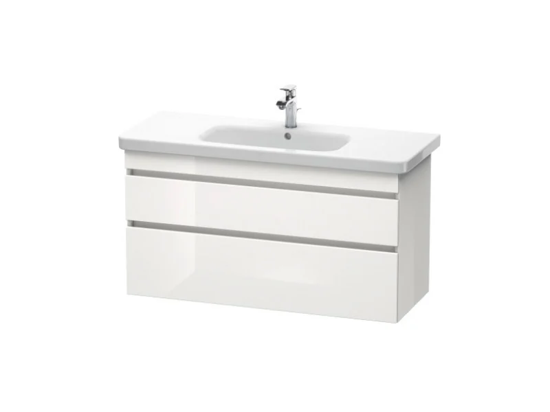 Тумба под раковину, Duravit, Durastyle, шгв 1130*448*610, раковина-необходимо заказать, цвет-белый глянцевый
