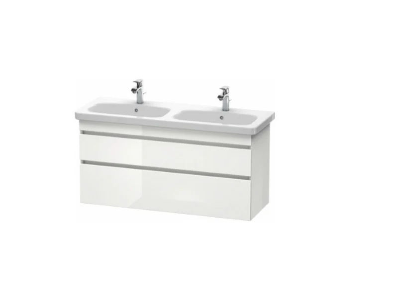 Тумба под раковину, Duravit, Durastyle, шгв 1230*448*610, раковина-необходимо заказать, цвет-белый глянцевый