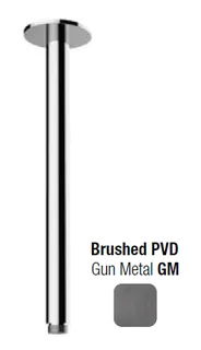 Держатель верхнего душа, Almar, Shower Arms, цвет-Gun Metal Brushed PVD (Товар заказной, возврату не подлежит) — иконка