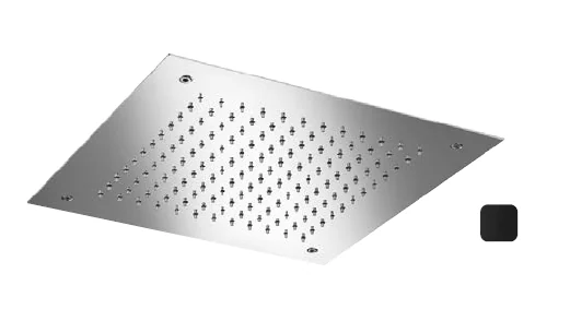 Верхний душ, Almar, Shower Heads built-n, 380*380, цвет-черный матовый (Товар заказной, возврату не подлежит)