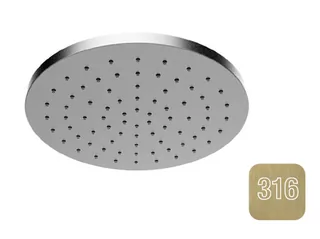 Верхний душ, Almar, 316 Stalnless Steel, 300*300, цвет-High Brass Brushed PVD (Товар заказной, возврату не подлежит)