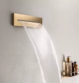 Излив, Almar, Waterfalls, цвет-High Brass Brushed PVD (Товар заказной, возврату не подлежит)