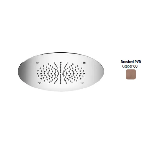 Верхний душ, Almar, Shower Heads built-n, 280, цвет-Copper Brushed PVD (Товар заказной, возврату не подлежит)