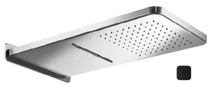 Верхний душ, Almar, Wall Mounted head showers, 593*270, цвет-черный матовый (Товар заказной, возврату не подлежит)