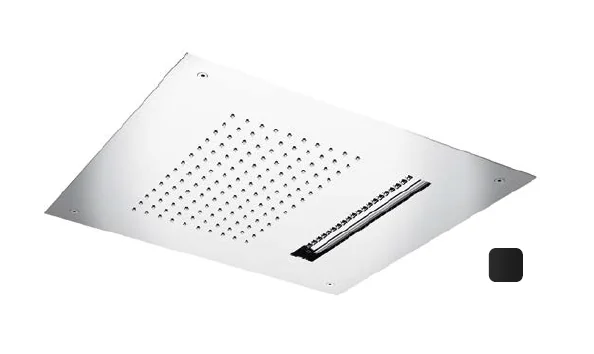 Верхний душ, Almar, Built-in head showers, 498*498, цвет-черный матовый (Товар заказной, возврату не подлежит)