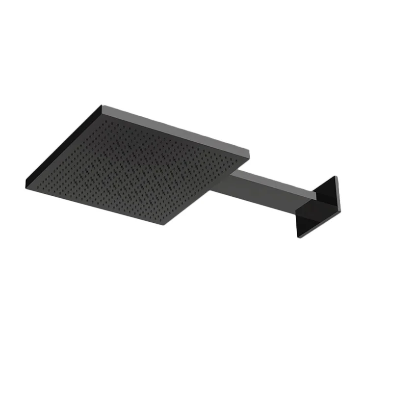 Верхний душ, Almar, Velvet, 300*300, цвет-Absolute Black Brushed PVD (Товар заказной, возврату не подлежит)