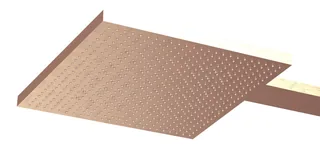 Верхний душ, Almar, Velvet, 300*300, цвет-Copper Brushed PVD (Товар заказной, возврату не подлежит)