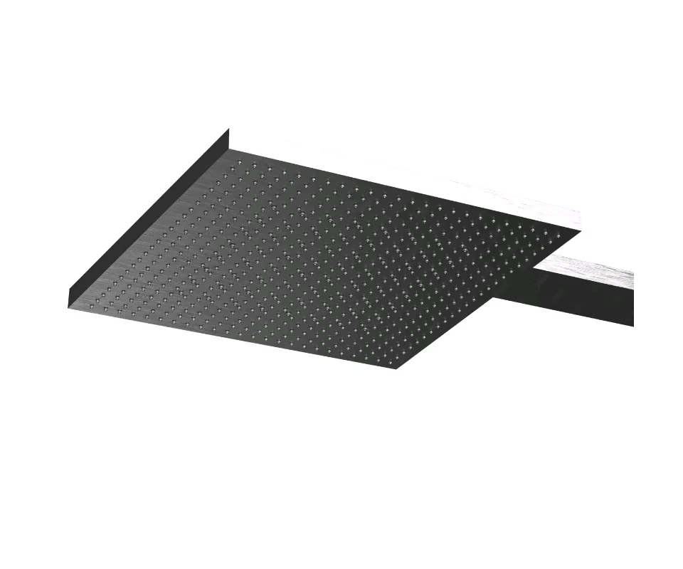 Верхний душ, Almar, Velvet, 300*300, цвет-Brushed PVD Gun Metal (Товар заказной, возврату не подлежит)
