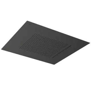 Верхний душ, Almar, Velvet, 498*498, цвет-Absolute Black Brushed PVD (Товар заказной, возврату не подлежит) — иконка