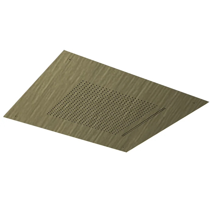 Верхний душ, Almar, Velvet, 498*498, цвет-High Brass Brushed PVD (Товар заказной, возврату не подлежит)