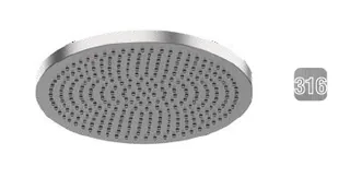 Верхний душ, Almar, 316 Stalnless Steel, 232*232, цвет-316 Stainless Steel (Товар заказной, возврату не подлежит)