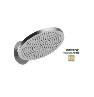 Верхний душ, Almar, 316 Stalnless Steel, 232*232, цвет-High Brass Brushed PVD (Товар заказной, возврату не подлежит)