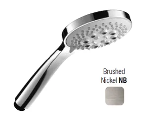 Ручной душ, Almar, Hand Showers, Emotion, 100, цвет-Brushed Nickel (Товар заказной, возврату не подлежит)