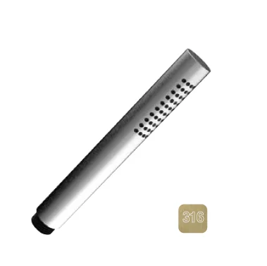 Ручной душ, Almar, 316 Stalnless Steel, 25*180, цвет-High Brass Brushed PVD (Товар заказной, возврату не подлежит)