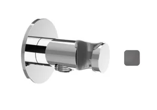 Шланговое подсоединение, Almar, Showers Accessories, цвет-Gun Metal Brushed PVD (Товар заказной, возврату не подлежит) — иконка