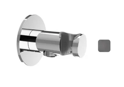 Шланговое подсоединение, Almar, Showers Accessories, цвет-Gun Metal Brushed PVD (Товар заказной, возврату не подлежит)