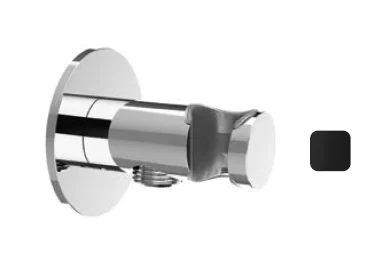 Шланговое подсоединение, Almar, Showers Accessories, цвет-черный матовый (Товар заказной, возврату не подлежит)