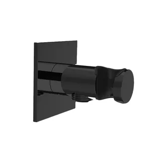 Шланговое подсоединение, Almar, Showers Accessories, цвет-Absolute Black Brushed PVD (Товар заказной, возврату не подлежит)
