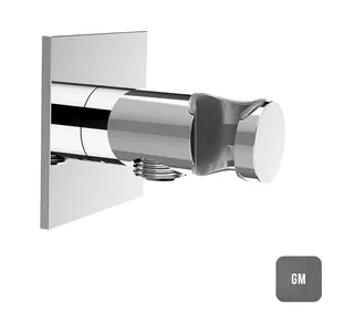 Шланговое подсоединение, Almar, Showers Accessories, цвет-Gun Metal Brushed PVD (Товар заказной, возврату не подлежит)