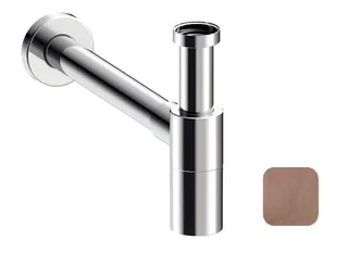Сифон, Almar, бутылочный, цвет-Copper Brushed PVD (Товар заказной, возврату не подлежит)