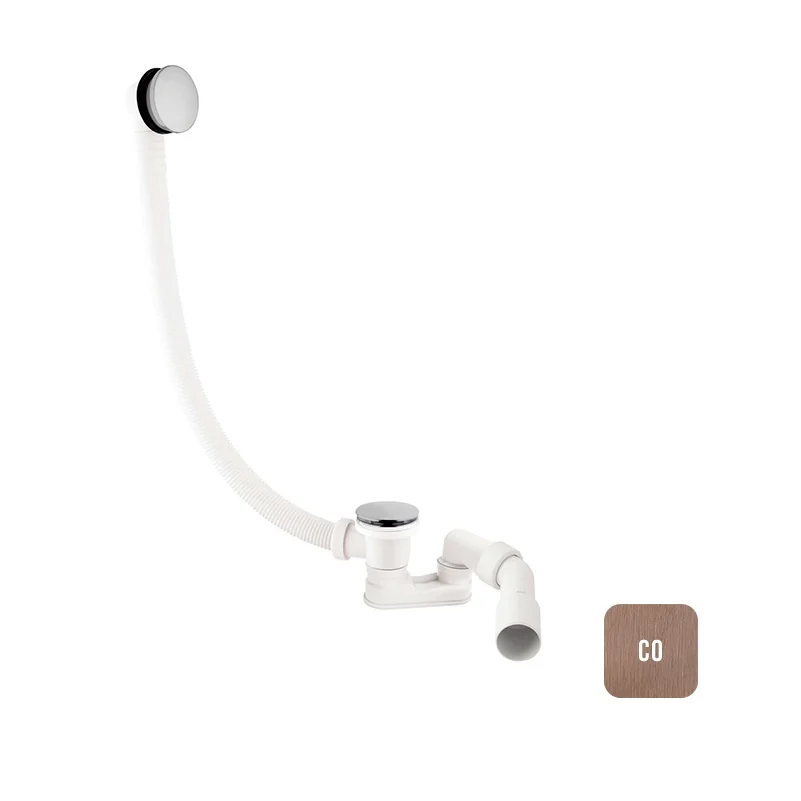 Слив-перелив, Almar, для ванны, цвет-Copper Brushed PVD (Товар заказной, возврату не подлежит)