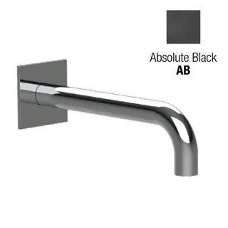 Излив, Almar, Waterfalls, с квадратным отражателем, цвет-Absolute Black Brushed PVD (Товар заказной, возврату не подлежит) — иконка