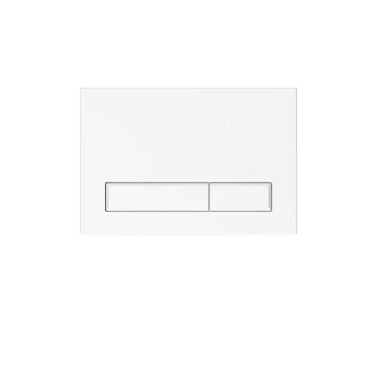 Клавиша смыва, Elsen, E16, для унитаза, шгв 220*13*150, без выступа кнопки, цвет-белый