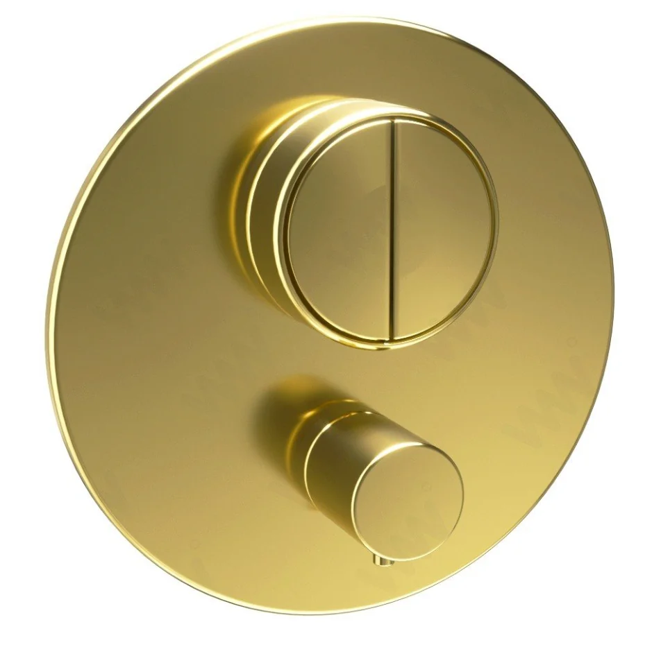 Смеситель для душа, Almar, Core, на 2 потребителя, цвет-Gold Polished PVD (Товар заказной, возврату не подлежит)