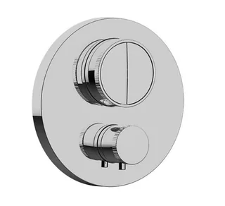 Смеситель для душа, Almar, Core, на 2 потребителя, цвет-Brushed Nickel (Товар заказной, возврату не подлежит)