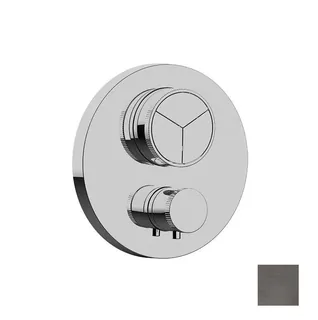 Смеситель для душа, Almar, Core, на 3 потребителя, цвет-Gun Metal Brushed PVD (Товар заказной, возврату не подлежит) — иконка