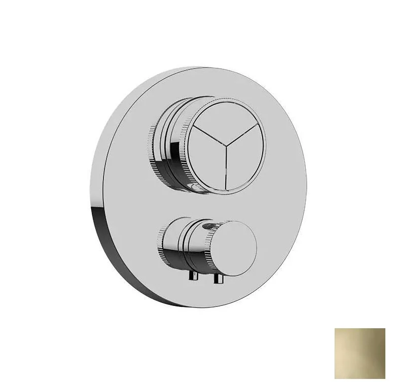 Смеситель для душа, Almar, Core, на 3 потребителя, цвет-Gold Polished PVD (Товар заказной, возврату не подлежит)