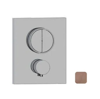 Смеситель для душа, Almar, Core, на 2 потребителя, цвет-Copper Brushed PVD (Товар заказной, возврату не подлежит)