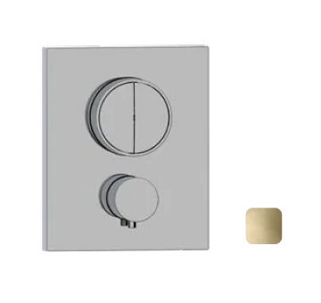 Смеситель для душа, Almar, Core, на 2 потребителя, цвет-Gold Polished PVD (Товар заказной, возврату не подлежит)