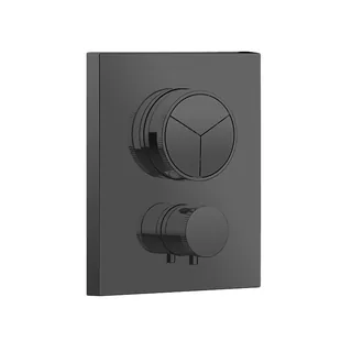 Смеситель для душа, Almar, Core, на 3 потребителя, цвет-Absolute Black Brushed PVD (Товар заказной, возврату не подлежит) — иконка