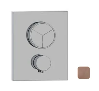 Смеситель для душа, Almar, Core, на 3 потребителя, цвет-Copper Brushed PVD (Товар заказной, возврату не подлежит)