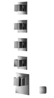 Смеситель для душа, Almar, Water Control High Flow, на 4 потребителя, цвет-хром (Товар заказной, возврату не подлежит)