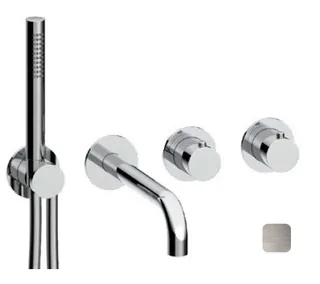Смеситель для ванны и душа, Almar, Water Control Modular, цвет-Nickel Brushed (Товар заказной, возврату не подлежит)