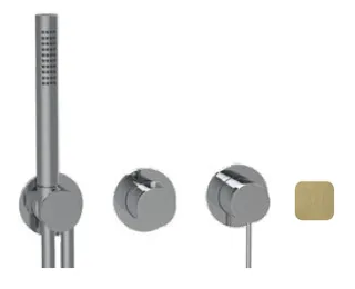 Смеситель для душа, Almar, Water Control Modular, на 2/3 потребителя, цвет-High Brass Brushed PVD (Товар заказной, возврату не подлежит) — иконка