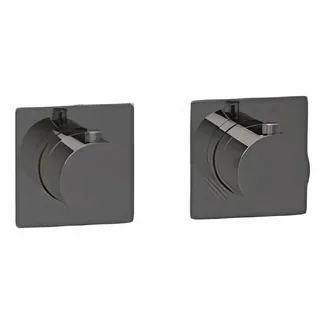 Смеситель для душа, Almar, Water Control Modular, на 2/3 потребителя, цвет-черный металл брашированный (Absolute Black Brushed) (Товар заказной, возврату не подлежит)