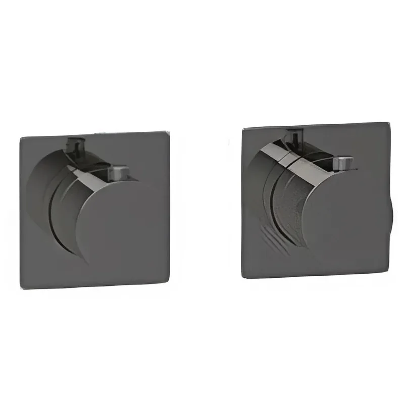 Смеситель для душа, Almar, Water Control Modular, на 2/3 потребителя, цвет-черный металл брашированный (Absolute Black Brushed) (Товар заказной, возврату не подлежит)