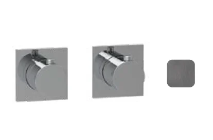 Смеситель для душа, Almar, Water Control Modular, на 2/3 потребителя, цвет-Gun Metal Brushed PVD (Товар заказной, возврату не подлежит)