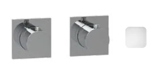 Смеситель для душа, Almar, Water Control Modular, на 2/3 потребителя, цвет-белый матовый (Товар заказной, возврату не подлежит)