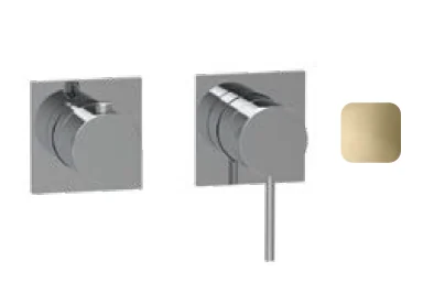Смеситель для душа, Almar, Water Control Modular, на 2/3 потребителя, цвет-Gold Polished PVD (Товар заказной, возврату не подлежит)