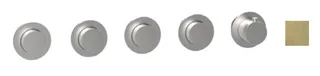 Смеситель для душа, Almar, Water Control Modular, на 4 потребителя, цвет-High Brass Brushed PVD (Товар заказной, возврату не подлежит)